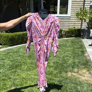 Isabel Marant Pink Floral Dress